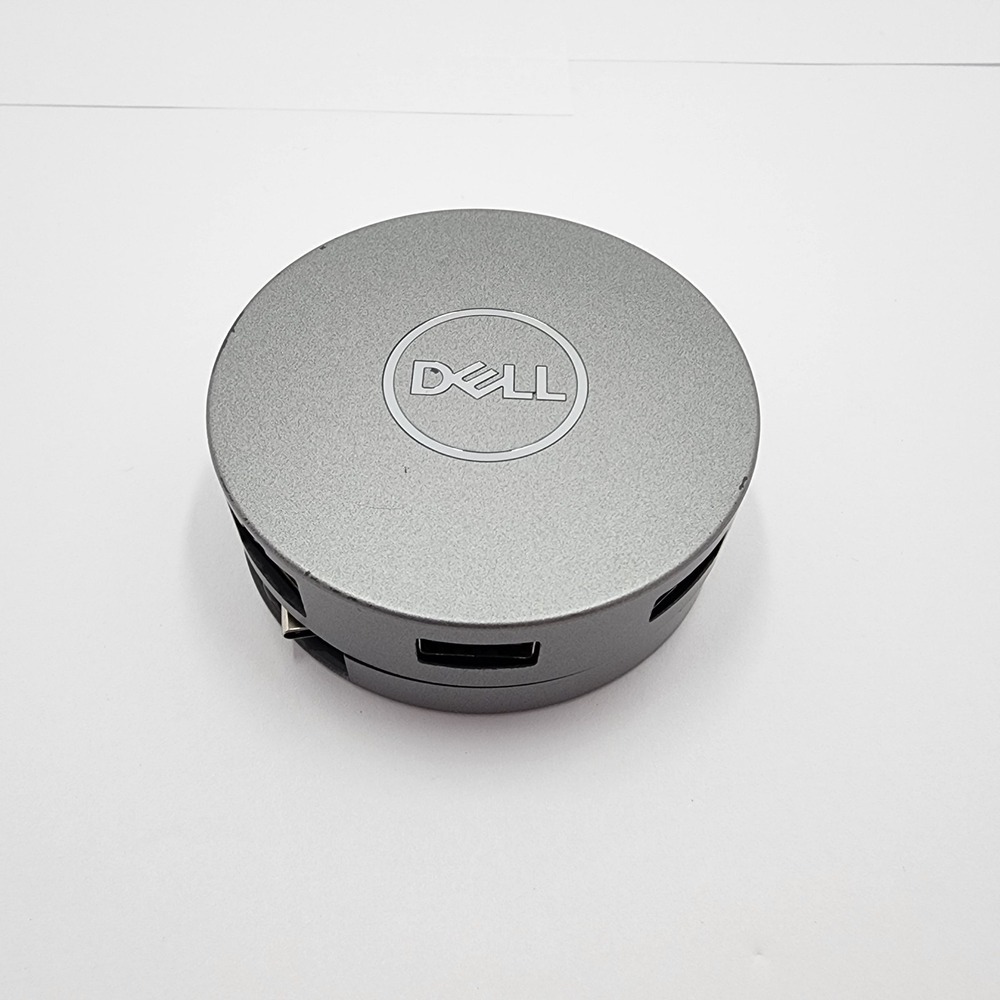 Genuine Dell Pro 7-in-1 USB-C Travel Hub DA310u - 4K 90W Power Pass-Through